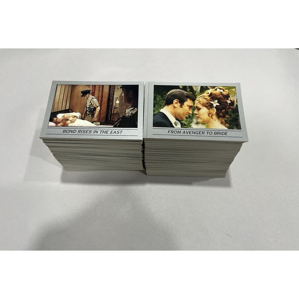 1993 James Bond Eclipse Series 2 Silver Complete 110 Card Base Set W/ Duplicates